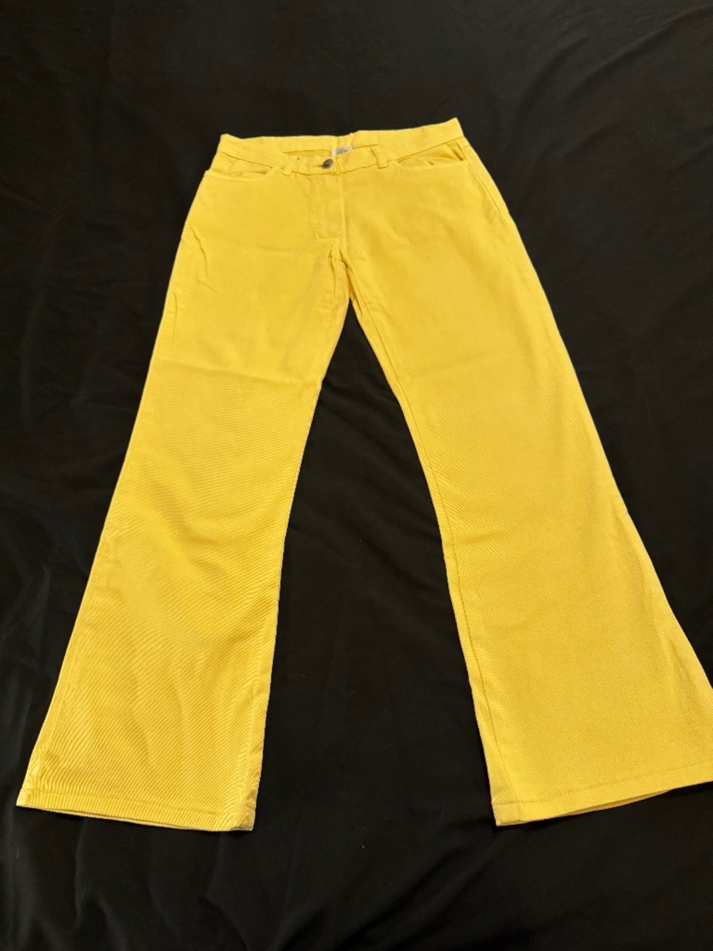 Motivi vintage yellow jeans XS